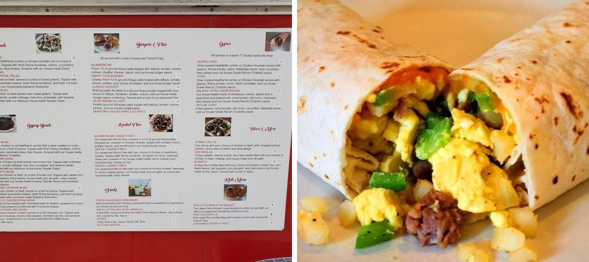 Little Food Gypsy Menu