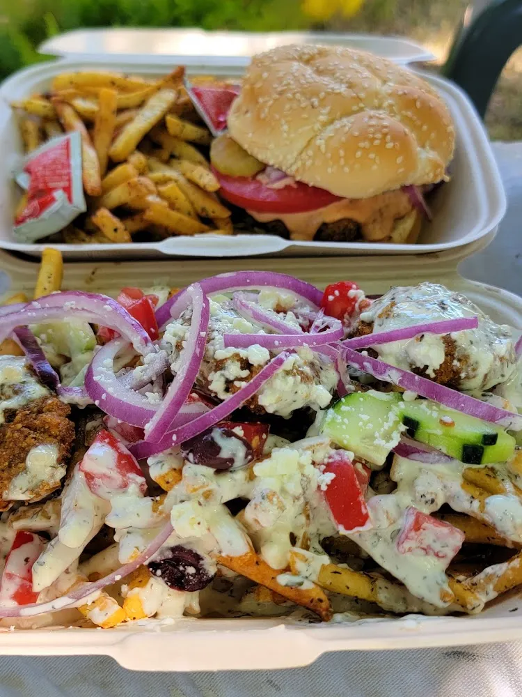 Greek Loaded Fries